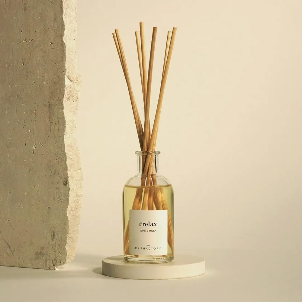 The Olphactory Relax White Musk Reed Diffuser 100ml