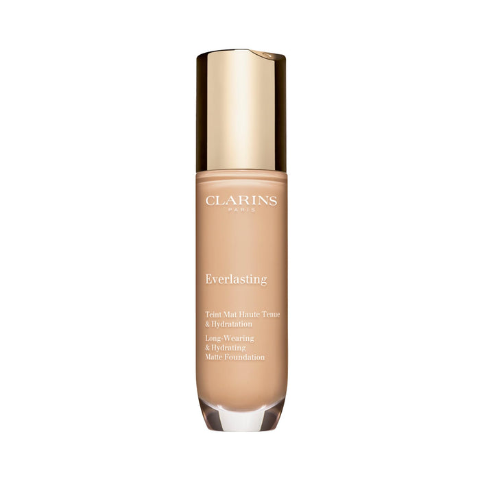 Clarins Everlasting Long Wearing  Hydrating 105N Nude Matte Foundation 30ml