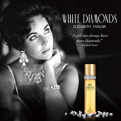 Elizabeth Taylor White Diamonds Eau De Toilette 50 ml - Eau de Toilette at MyBeautyBoutique by Elizabeth Taylor