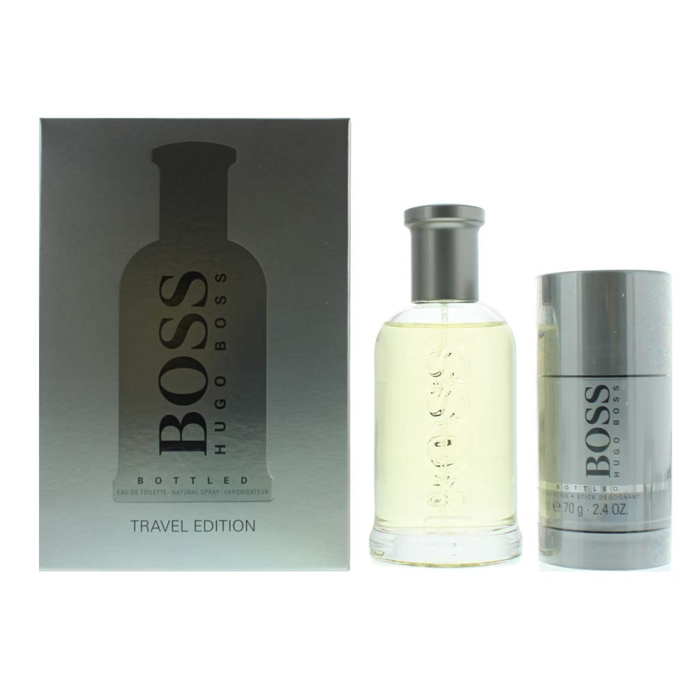 Hugo Boss Bottled 2 Piece Gift Set: Eau De Toilette 100ml - Deodorant Stick 75ml - Sets at MyBeautyBoutique by Hugo Boss