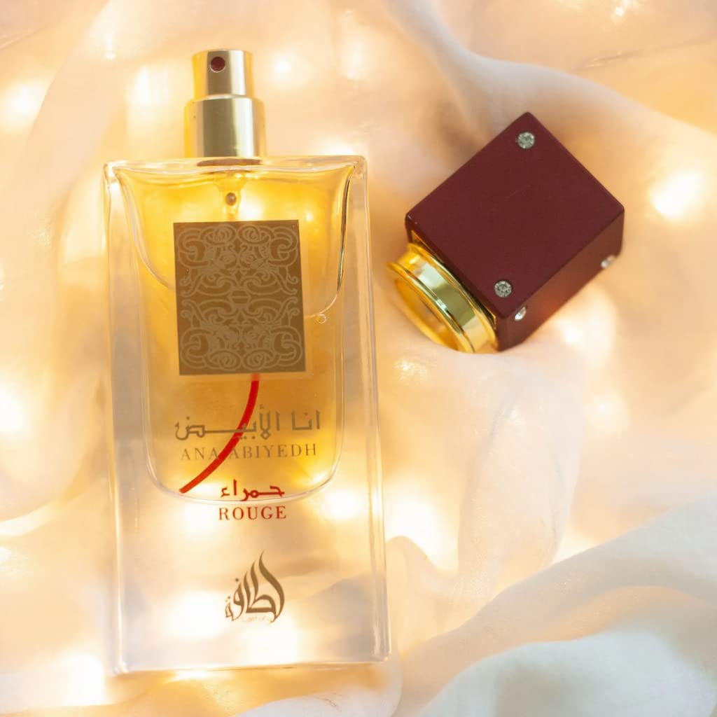 Lattafa Perfumes Ana Abiyedh Rouge Eau de Parfum 60ml Spray - Unisex at MyBeautyBoutique by Lattafa Perfumes