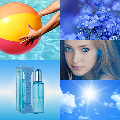 Milton Lloyd Colour Me Sky Blue Eau de Parfum 100ml Spray - Eau de Perfume at MyBeautyBoutique by Milton Lloyd