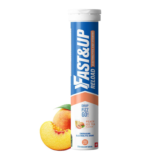 Fast&Up Reload Effervescent Tablets Peach Ice Tea 20 Tablets x 6