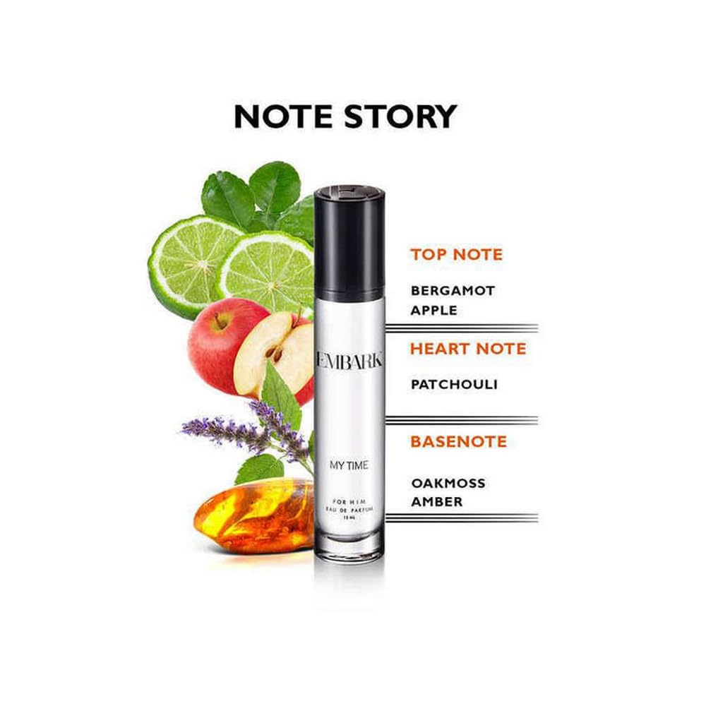 Embark My Time For Him Eau de Parfum 15ml Spray