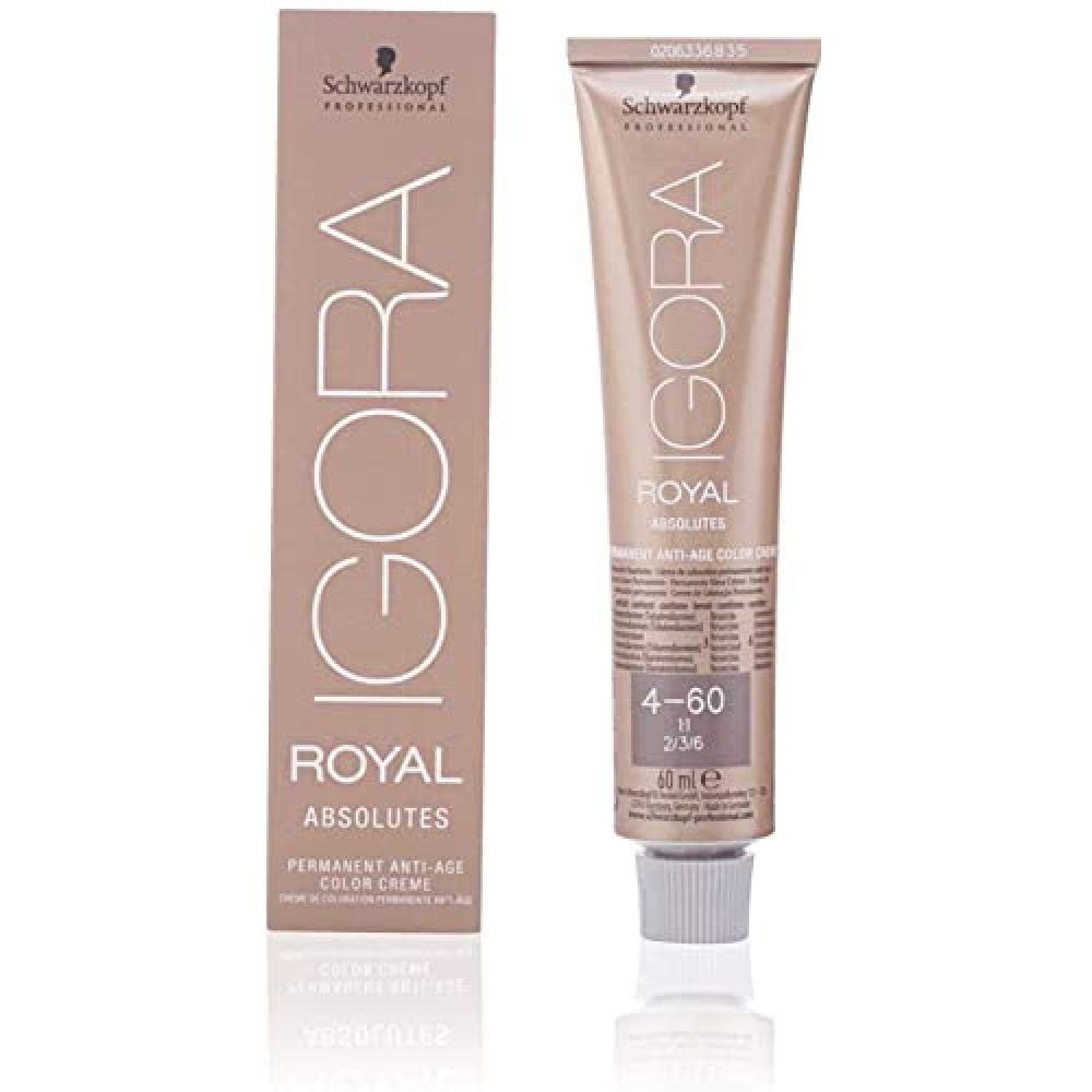 Schwarzkopf Igora Royal Absolutes Anti-Age Permanent Color Creme 60ml - 4-60