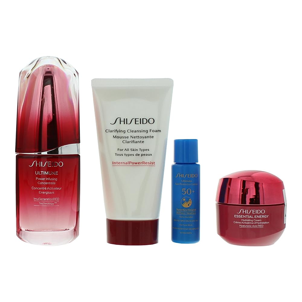 Shiseido Ultimune  Hydrates  Strenghten Serum set x 4