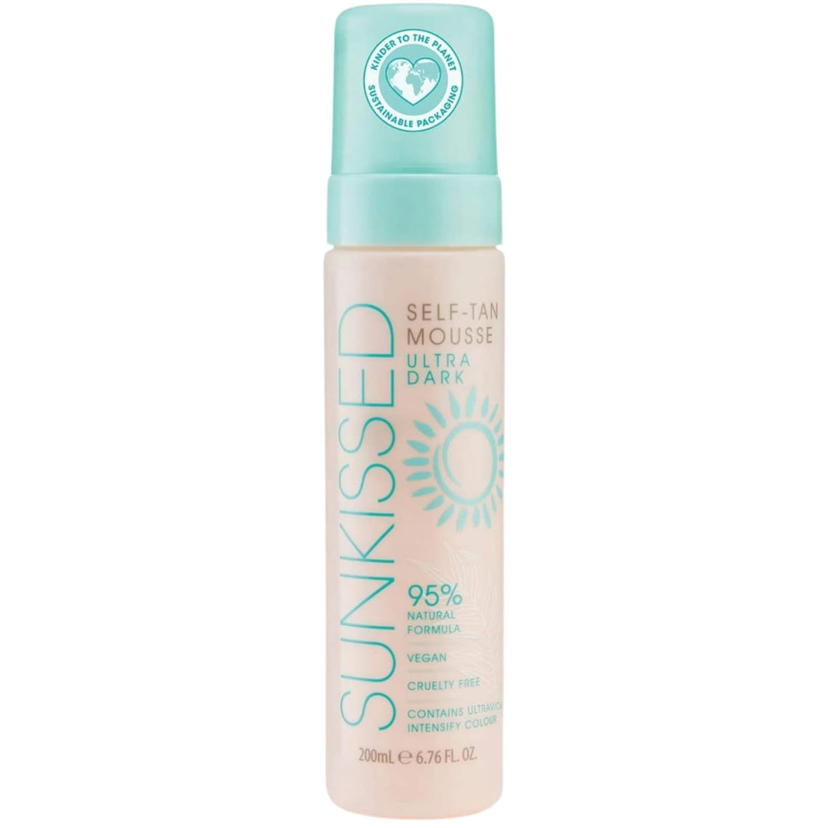Sunkissed Self Tan Mousse Ultra Dark 200ml
