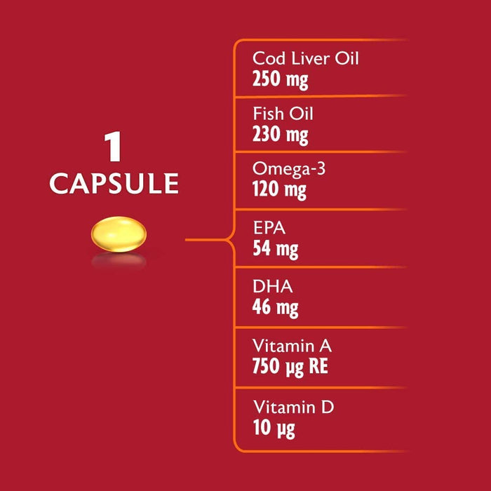 Seven Seas Cod Liver Oil Capsules One A Day