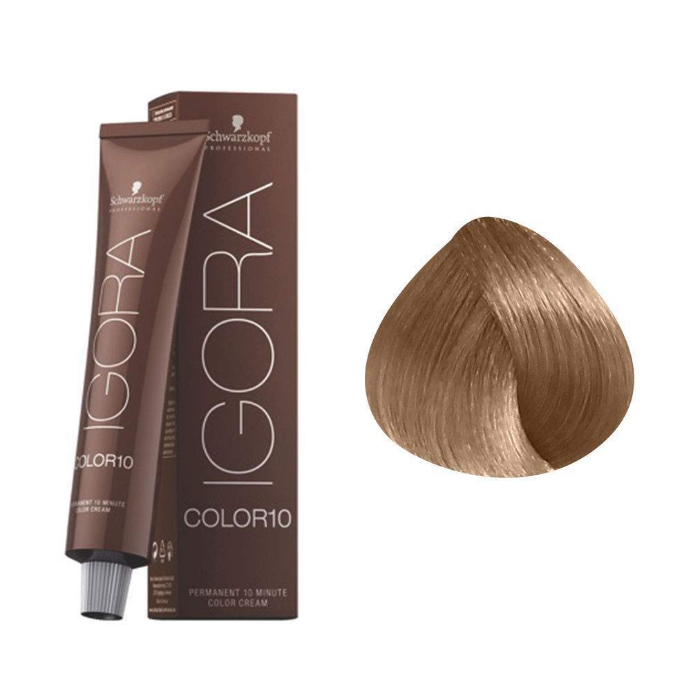 Schwarzkopf Igora Color 10 Permanent Hair Colour Cream 60ml - 8-00 Light Blonde Natural Extra