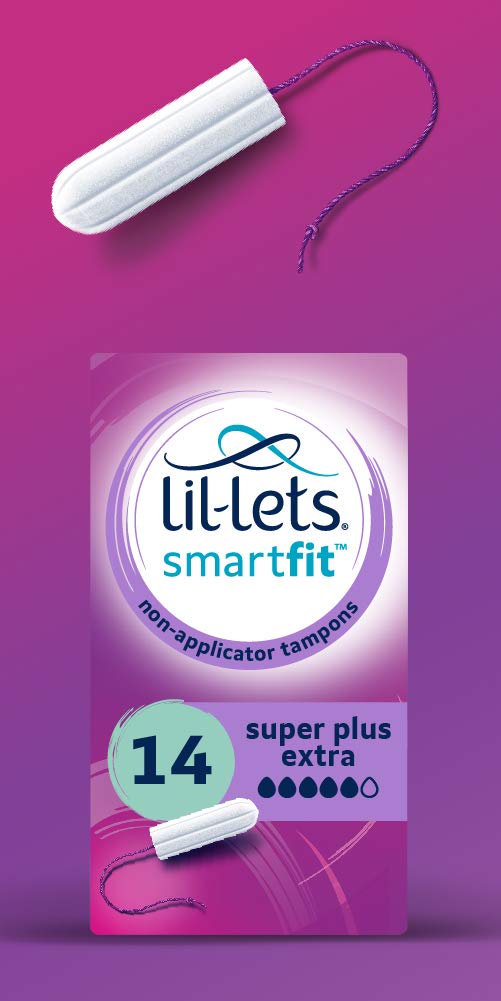 Lil-Lets Non-Applicator Tampons Super Plus Extra