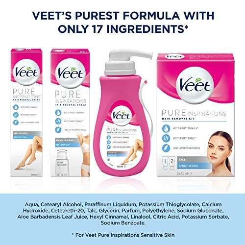 Veet Pure Inspirations Hair Removal Cream Sensitive