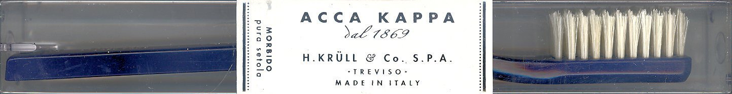 Acca Kappa Soft Badger Pure Bristle Toothbrush 567