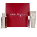 Salvatore Ferragamo Ferragamo Bright Leather Gift Set 100ml EDT + 10ml EDT + 100ml Shampoo & Shower Gel