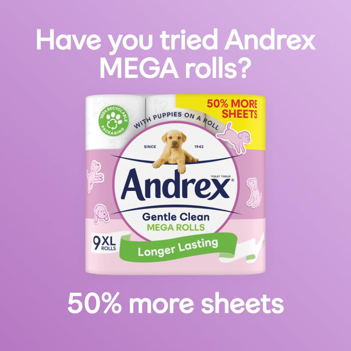 Andrex Gentle Clean Toilet Tissue PMP