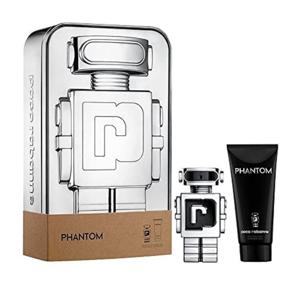 Paco Rabanne Phantom 2 Pieces Gift Set: Eau De Toilette 50ml - Shower Gel 100ml - Gift Set at MyBeautyBoutique by Paco Rabanne