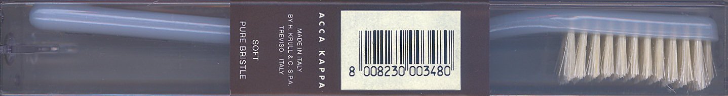 Acca Kappa Soft Badger Pure Bristle Toothbrush 649