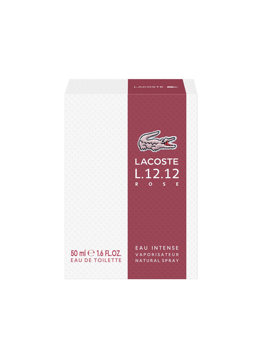 Lacoste L.12.12. Rose Eau Intense Eau de Toilette 50ml - Eau De Toilette at MyBeautyBoutique by Lacoste