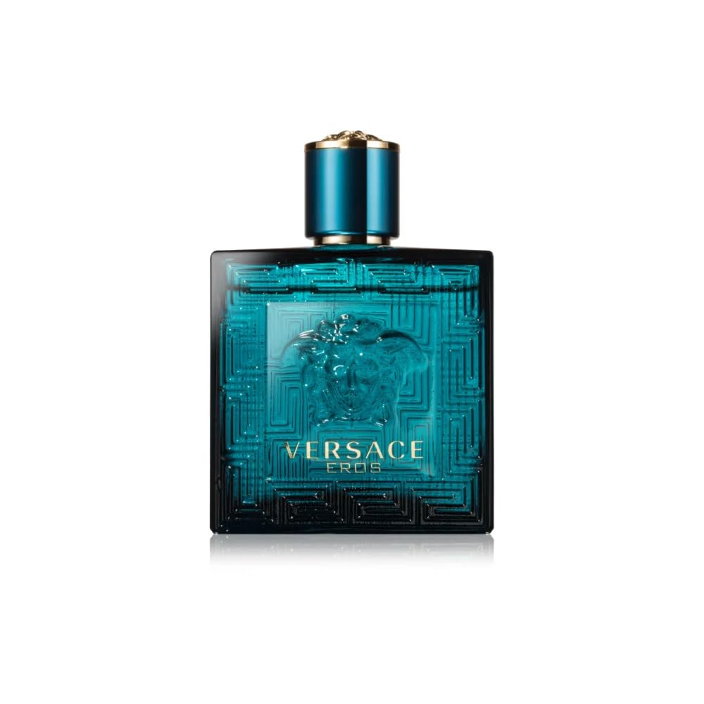 Versace Eros 3 Piece Gift Set: Eau de Toilette 50ml - Shower Gel 50ml - Aftershave Balm 50ml - Gift Set at MyBeautyBoutique by Versace