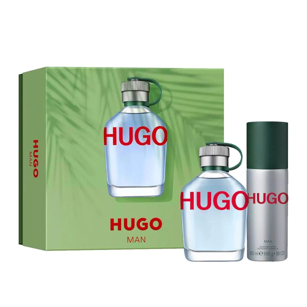 Hugo Boss Man 2 Piece Gift Set: Eau De Toilette 50ml - Deodorant Spray 150ml - Gift Set at MyBeautyBoutique by Hugo Boss