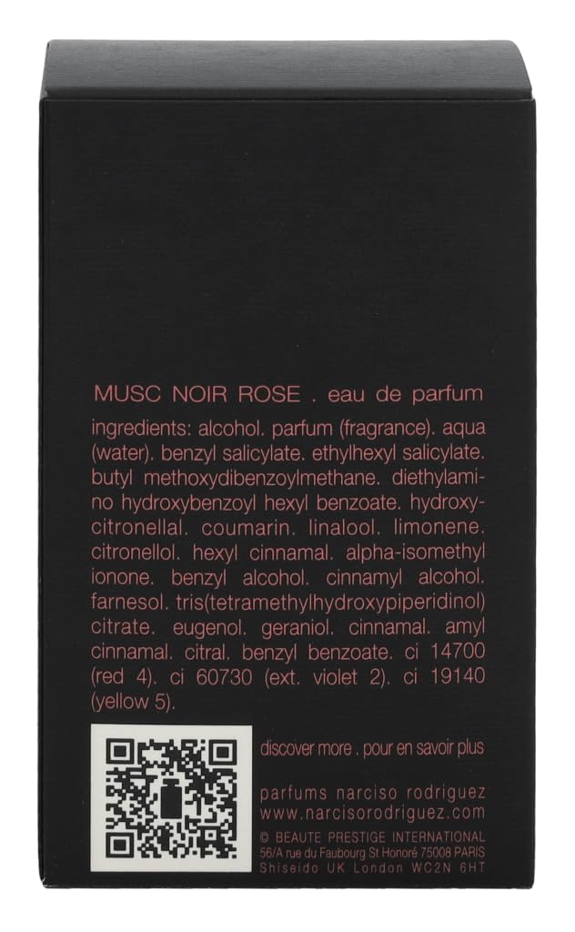 Narciso Rodriguez Musc Noir Rose For Her Eau de Parfum 30ml Spray