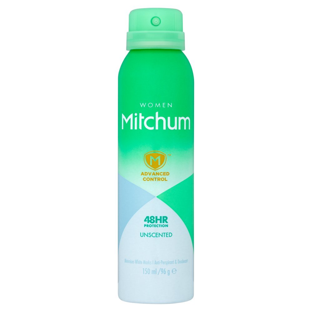 Mitchum Women Advanced Control Unscented 48HR 150ml Spray - Deodorants & Anti-Perspirants at MyBeautyBoutique by Mitchum