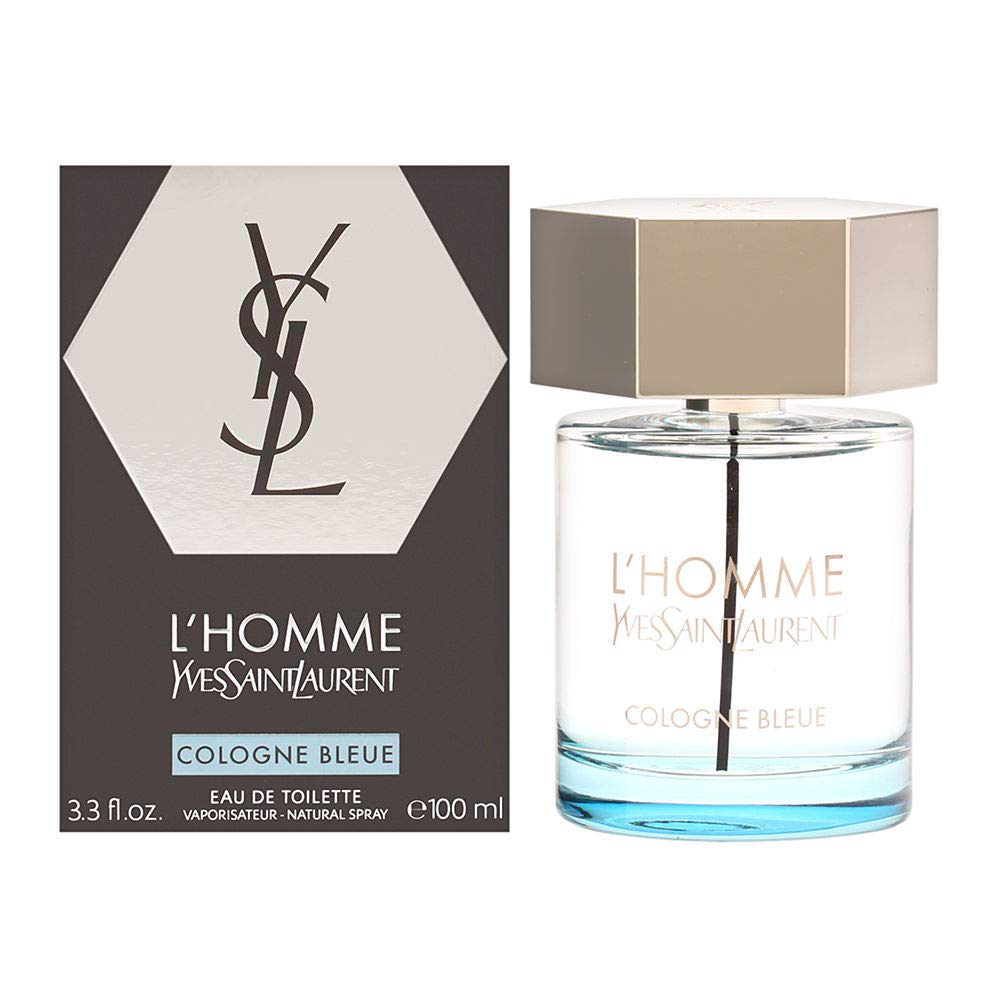Yves Saint Laurent L'Homme Cologne Bleue Eau de Toilette 100ml Spray - Fragrance at MyBeautyBoutique by Yves Saint Laurent