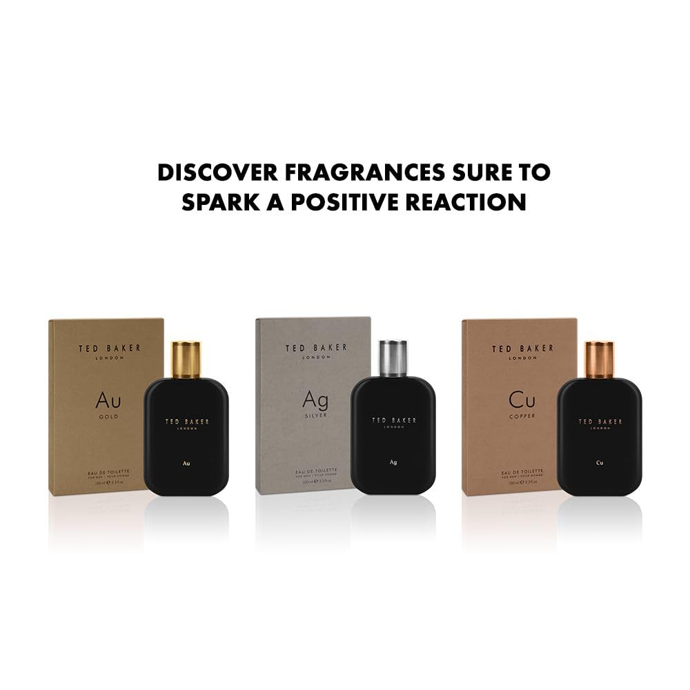 Ted Baker Au Gold Eau de Toilette 100ml Spray