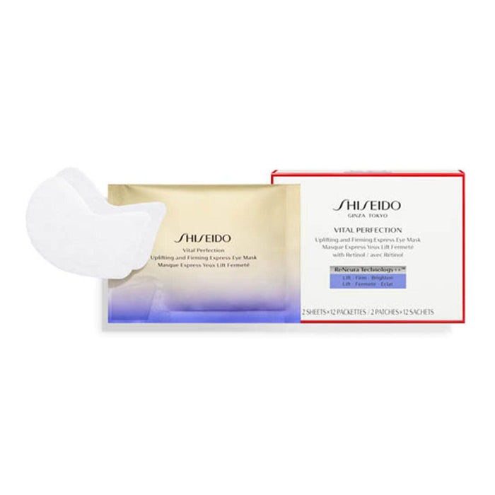 Shiseido Vital Perfection Uplifting and Firming Express Eye Mask 12 x 2 Sheets