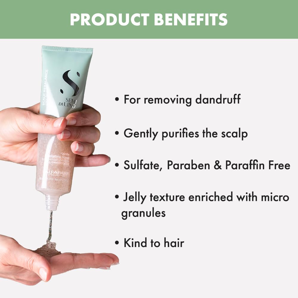 Alfaparf Semi Di Lino Dandruff Scalp Rebalance Gentle Exfoliating Scrub 150ml