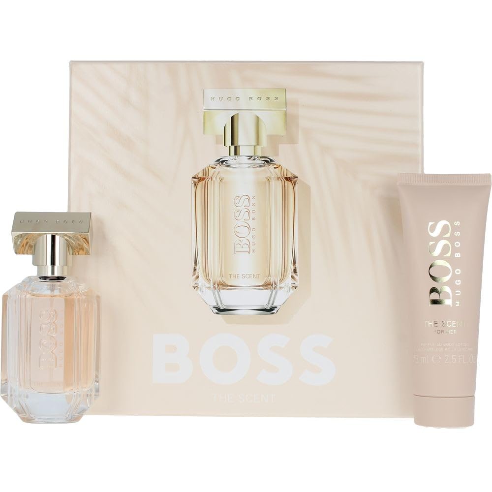 Hugo Boss The Scent for Her Gift Set 50ml EDP + 75ml Body Lotion - Fragrance at MyBeautyBoutique by Hugo Boss