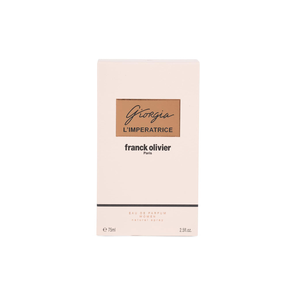 Franck Olivier Giorgia L'imperatrice Eau De Parfum 75ml - Eau de Perfume at MyBeautyBoutique by Franck Olivier