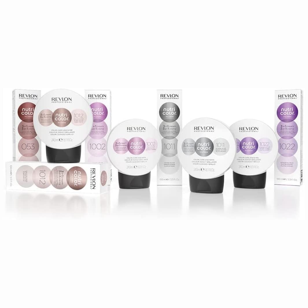 Revlon Nutri Color Filters 3 in 1 Cream Hair Colourant 240ml - 1011 Intense Silver