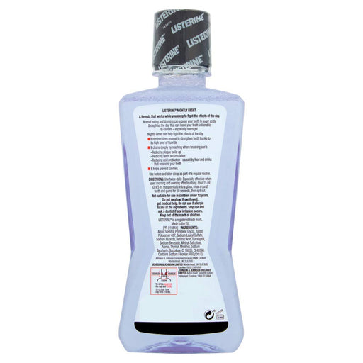 Listerine Advance Defence Mouthwash Nightly Reset