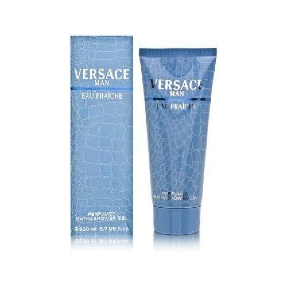 Versace Man Eau Fraiche Bath & Shower Gel 200ml - Bath & Body at MyBeautyBoutique by Versace