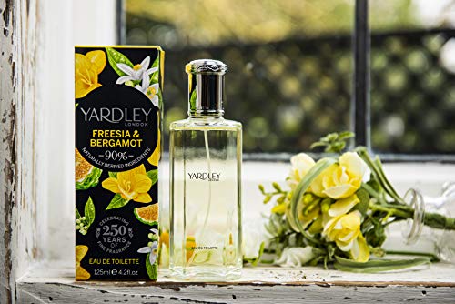 Yardley London Freesia & Bergamot Eau de Toilette 125ml Spray - Perfume & Cologne at MyBeautyBoutique by Yardley London