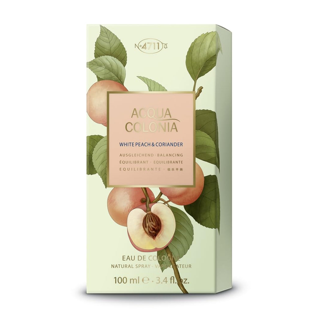 Mäurer & Wirtz 4711 Acqua Colonia White Peach & Coriander Eau de Cologne 100ml Spray