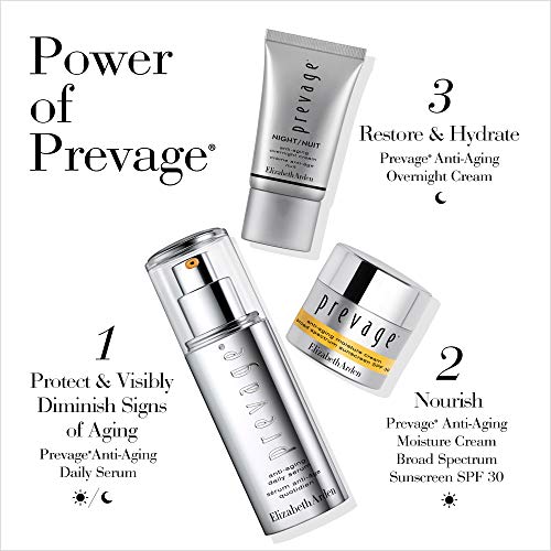 Elizabeth Arden Prevage Gift Set 30ml Daily Serum + 15ml Moisture Cream SPF30 + 15ml Overnight Cream