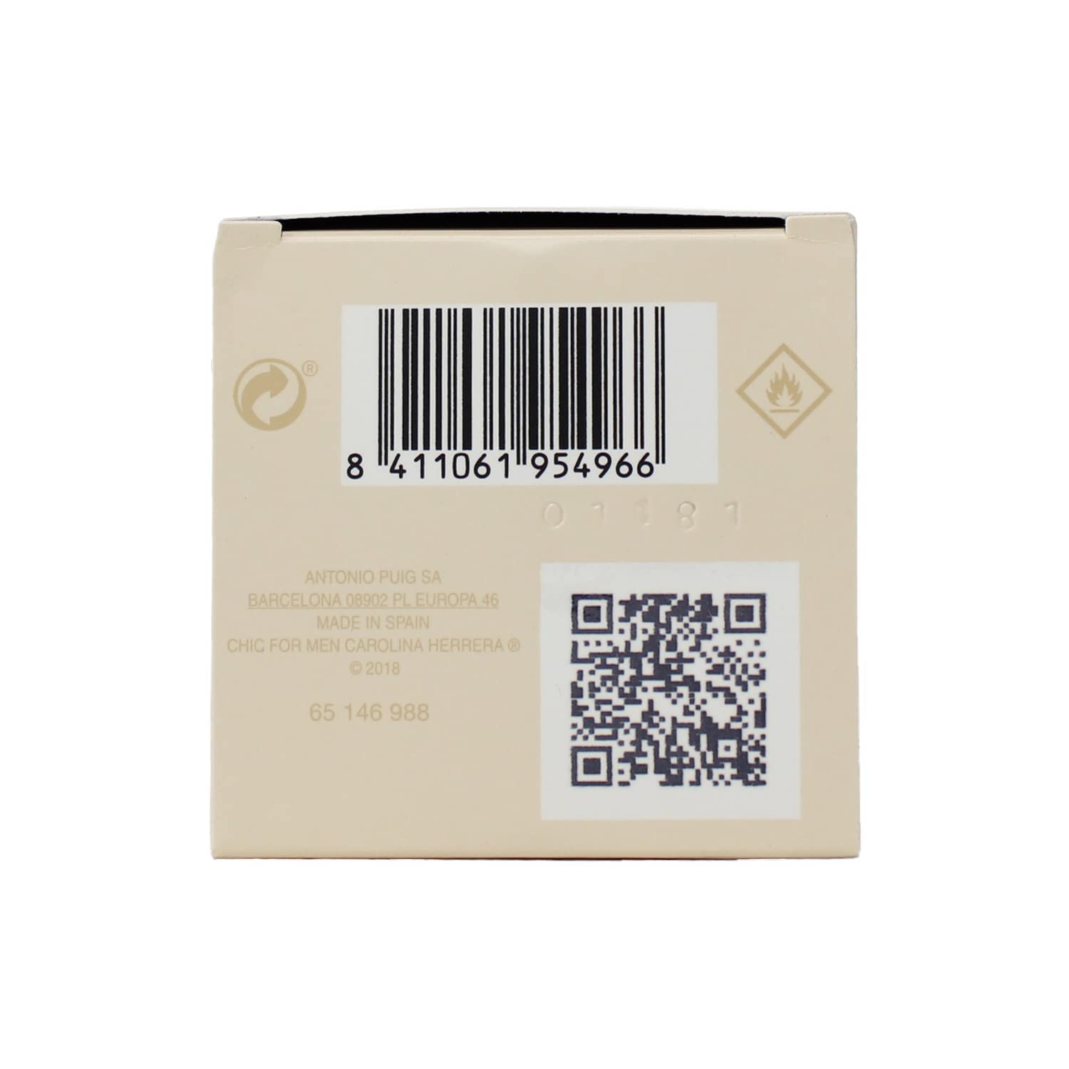 Carolina Herrera Chic For Men Eau De Toilette 100ml - Eau De Toilette at MyBeautyBoutique by Carolina Herrera