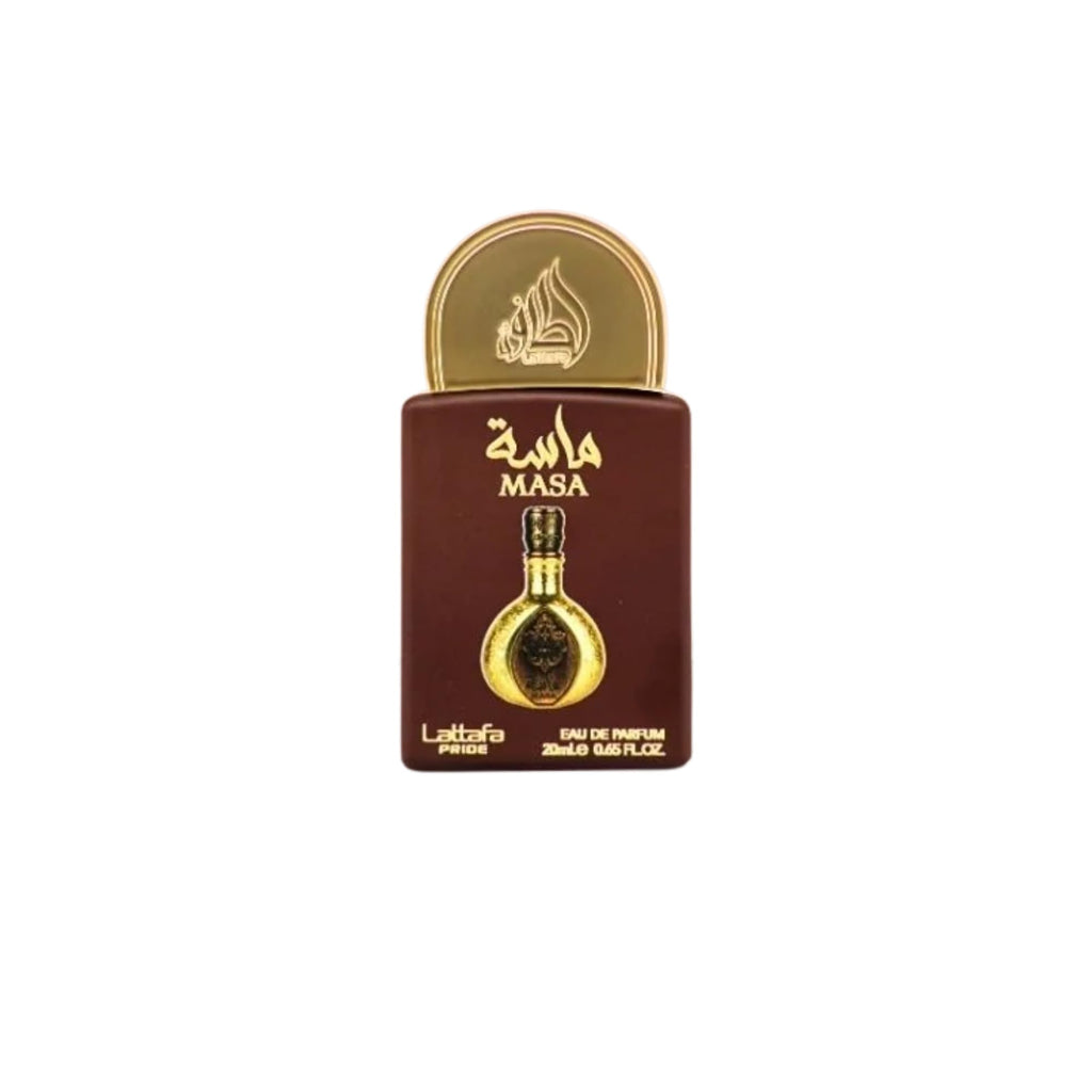 Lattafa Pride Gift Set Collection No.4 - 5 x 20ml (This set contains: Art of Arabia III Ajwaa Al Qiam Gold Masa Brioche Vanille)
