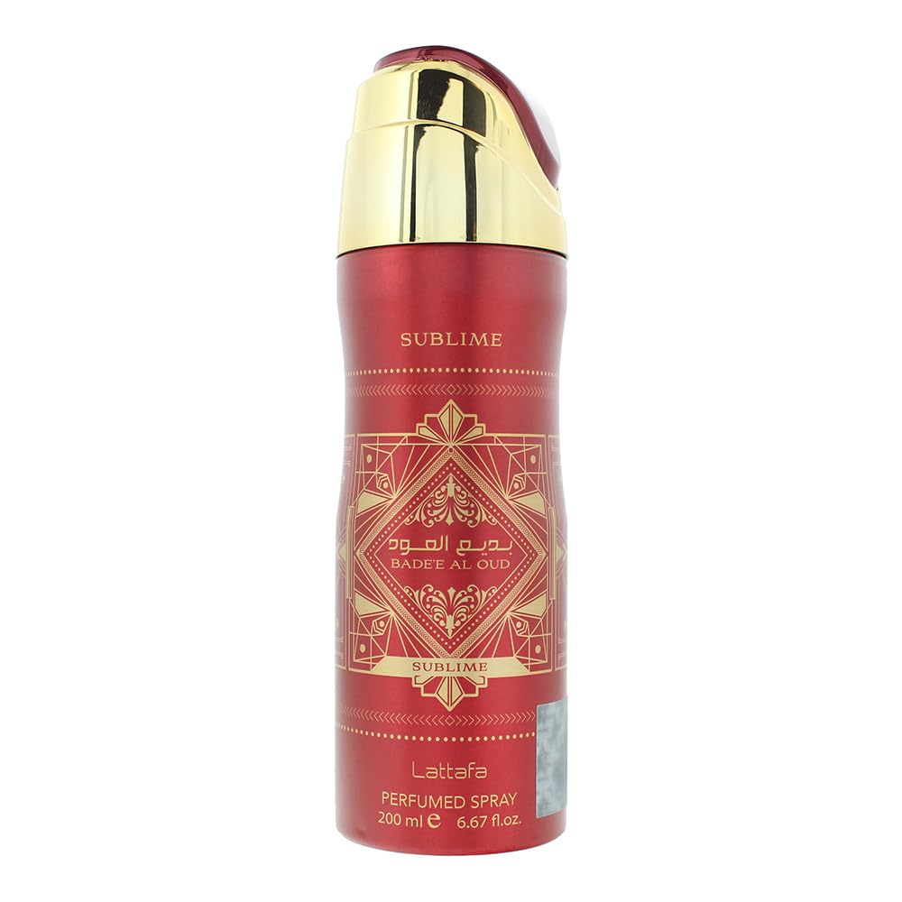 Lattafa Perfumes Bade'e Al Oud Sublime All Over Body Spray 200ml