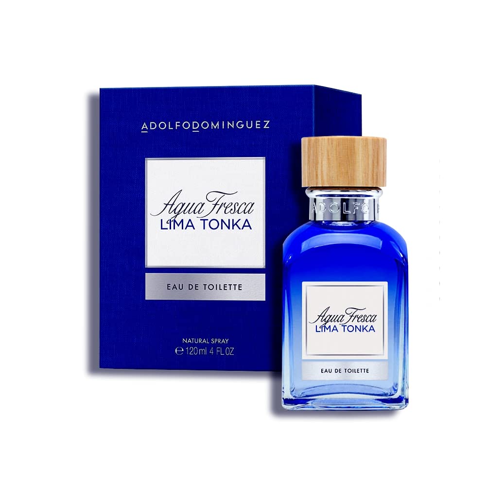 Adolfo Dominguez Agua Fresca Lima Tonka Eau de Toilette 120ml Spray - Fragrance at MyBeautyBoutique by Adolfo Dominguez