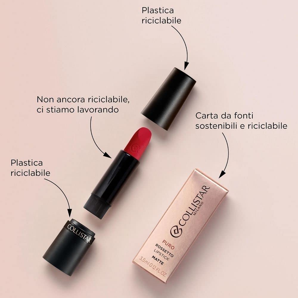 Collistar Puro Matte Lipstick 3.5ml - 102 Rosa Antico