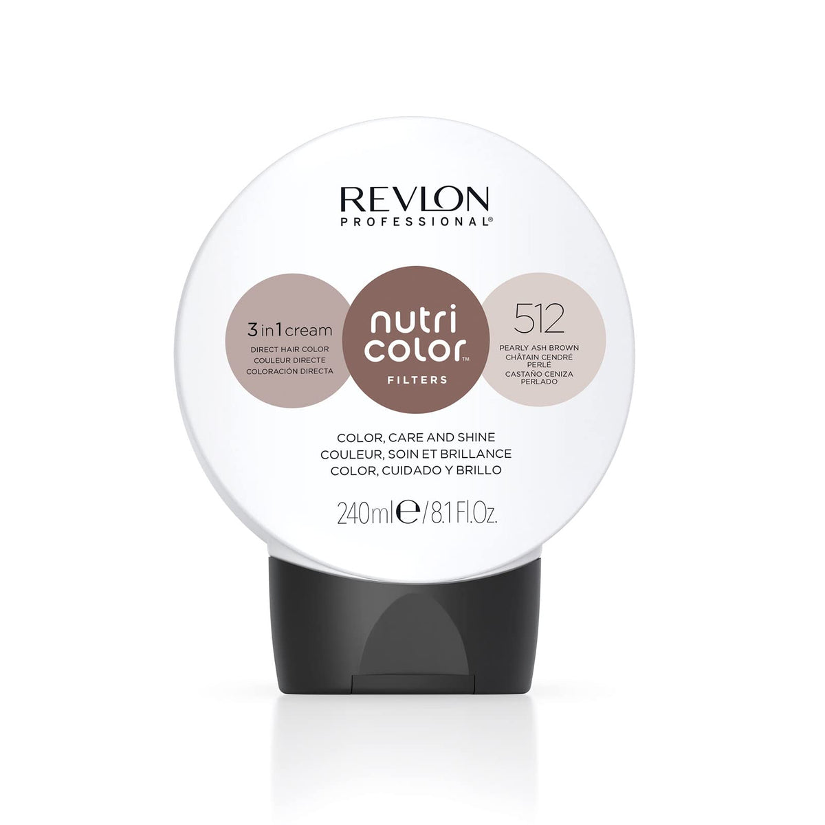 Revlon Professional Nutri Color Filters 240ml - 512 Pearly Ash Brown