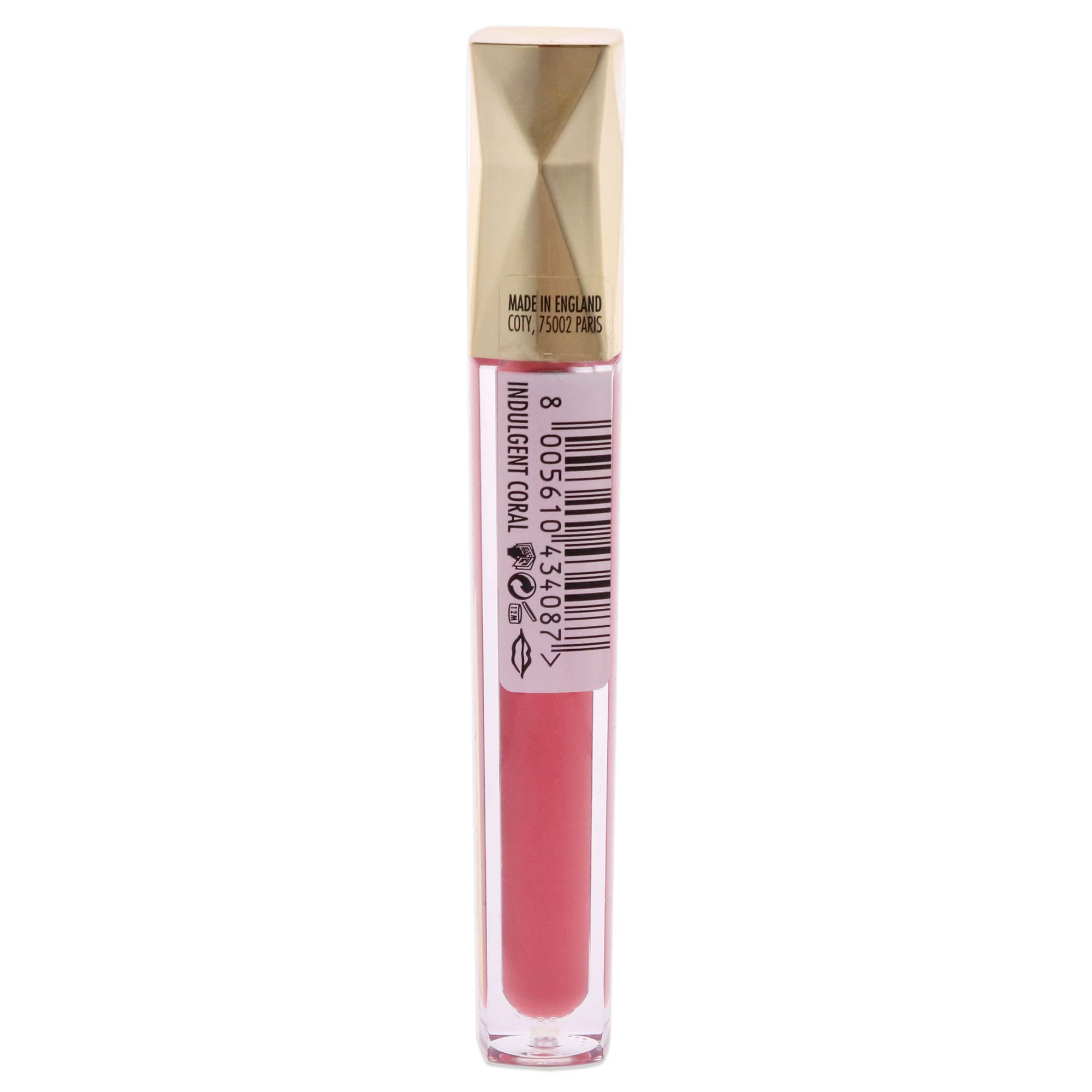 Max Factor Colour Elixir Honey Lacquer Lip Gloss 3.8ml - 20 Indulgent Coral