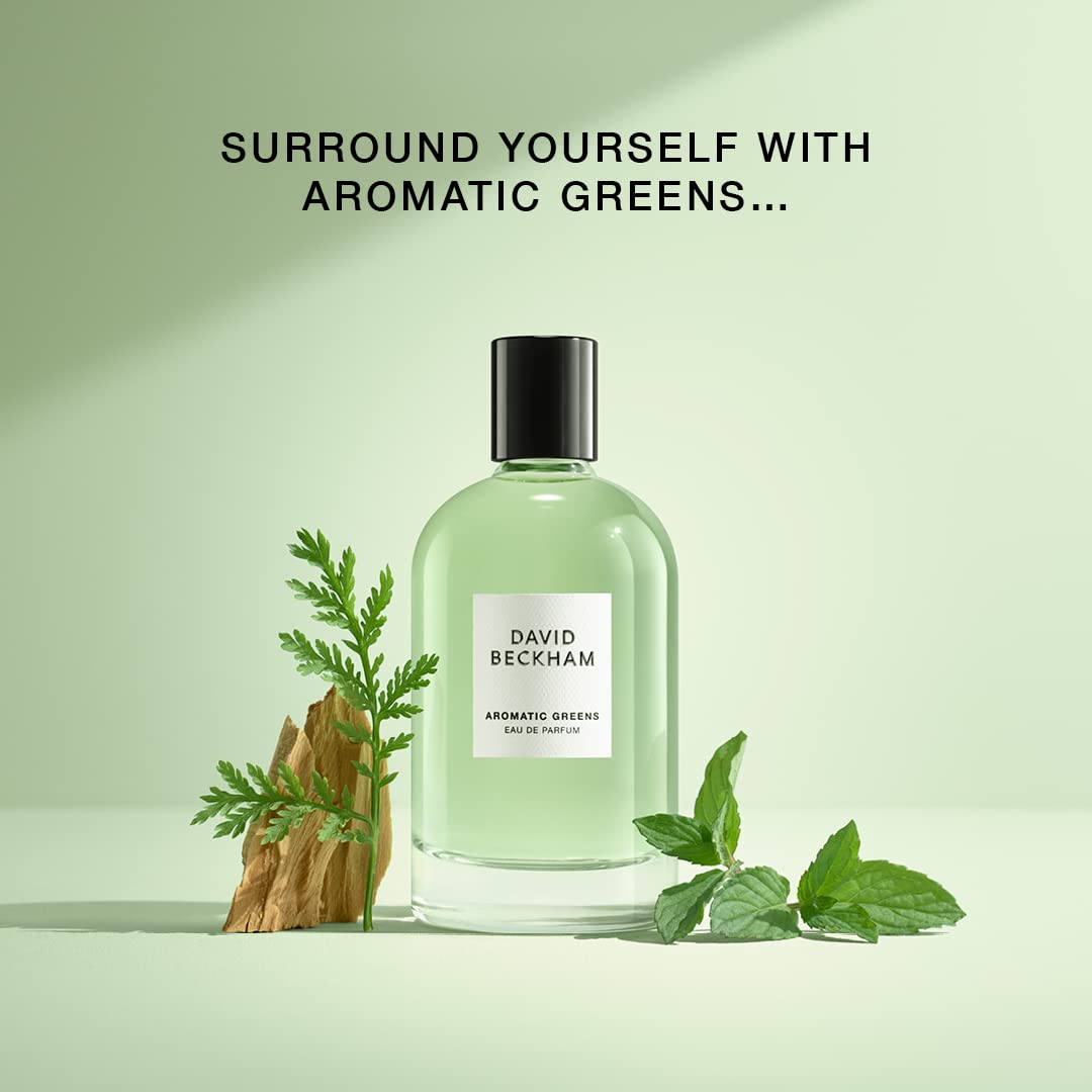 David Beckham Aromatic Greens Eau de Parfum 100ml Spray - Fragrance at MyBeautyBoutique by David & Victoria Beckham