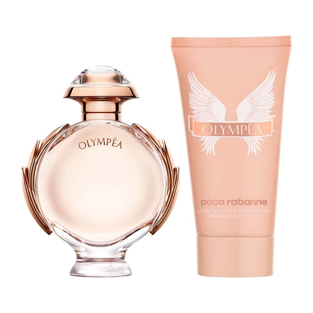 Paco Rabanne Olympéa 2 Piece Gift Set: Eau De Parfum 50ml - Body Lotion 75ml - Eau de Perfume at MyBeautyBoutique by Paco Rabanne