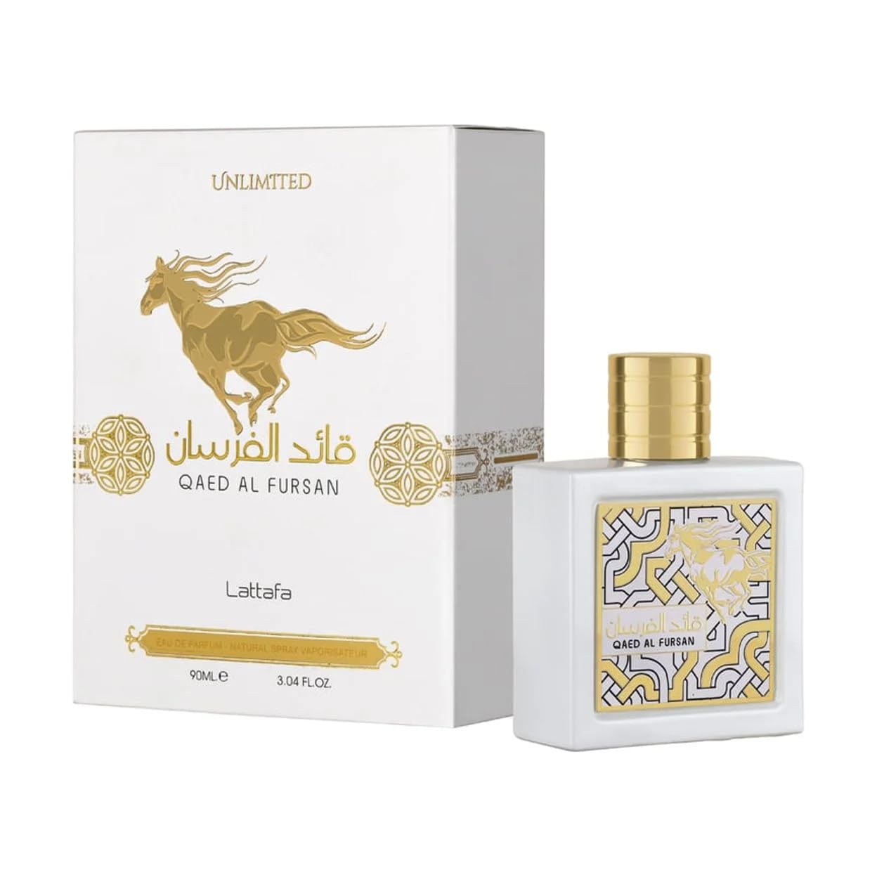 Lattafa Perfumes Qaed Al Fursan Unlimited Eau de Parfum 100ml Spray - Eau de Perfume at MyBeautyBoutique by Lattafa Perfumes