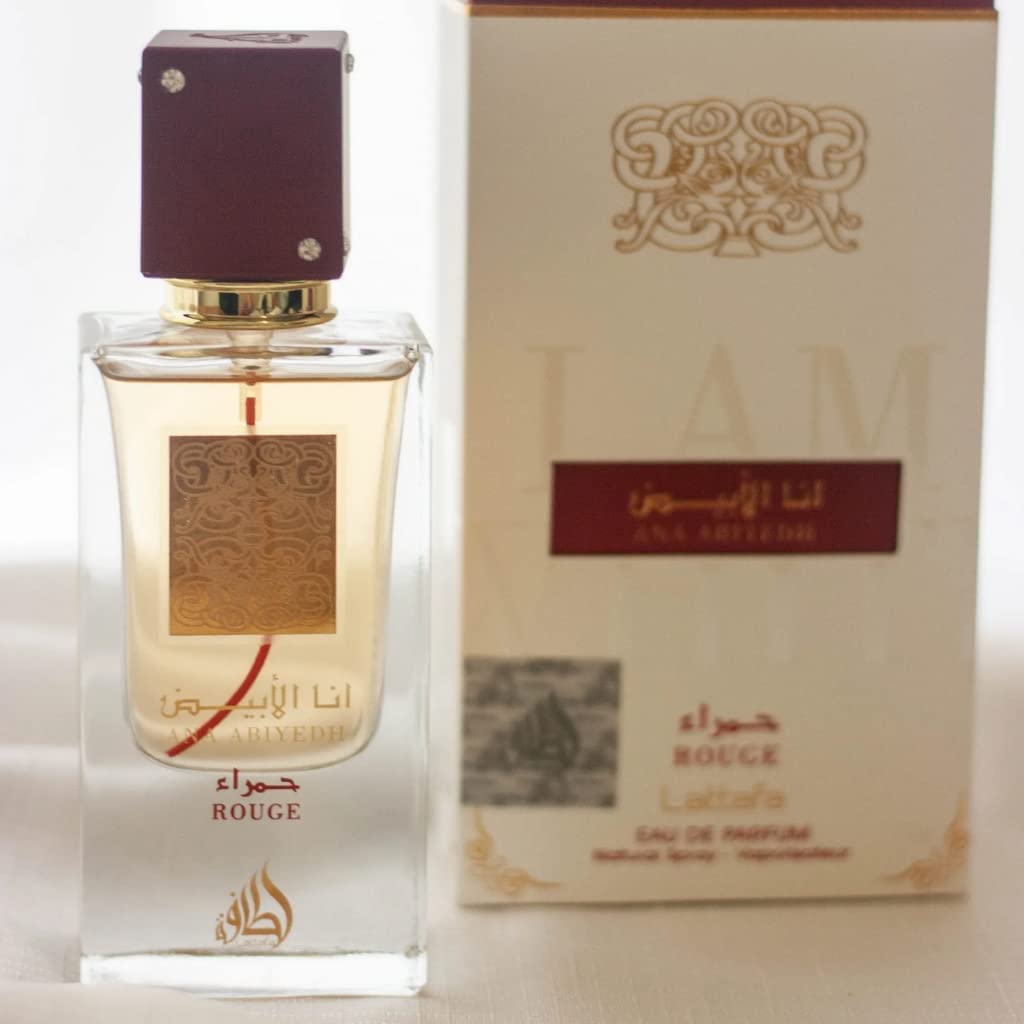 Lattafa Perfumes Ana Abiyedh Rouge Eau de Parfum 60ml Spray - Unisex at MyBeautyBoutique by Lattafa Perfumes