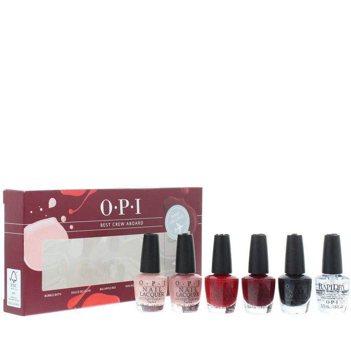 OPI Best Crew Abroad 6 Piece Nail Polish Gift Set