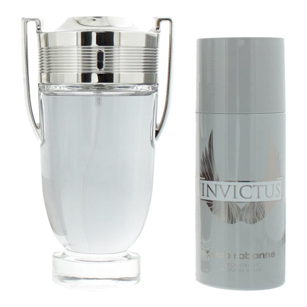 Paco Rabanne Invictus Gift Set 200ml EDT + 150ml Deodorant Spray
